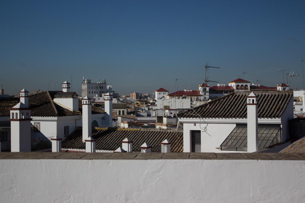 Black Swan Hostel Sevilla Bagian luar foto